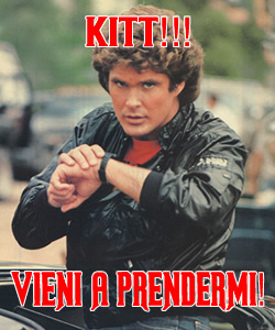 Noleggio Kitt della serie Supercar o Knight Rider per il tuo matrimonio Noleggiare Kitt per il tuo matrimonio